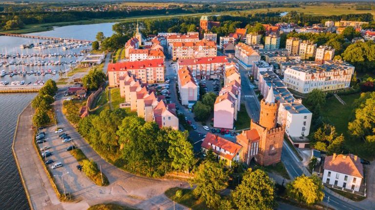 Architecture of Kamien Pomorski. Kamien Pomorski, West Pomerania, Poland shutterstock_1781208680.jpg