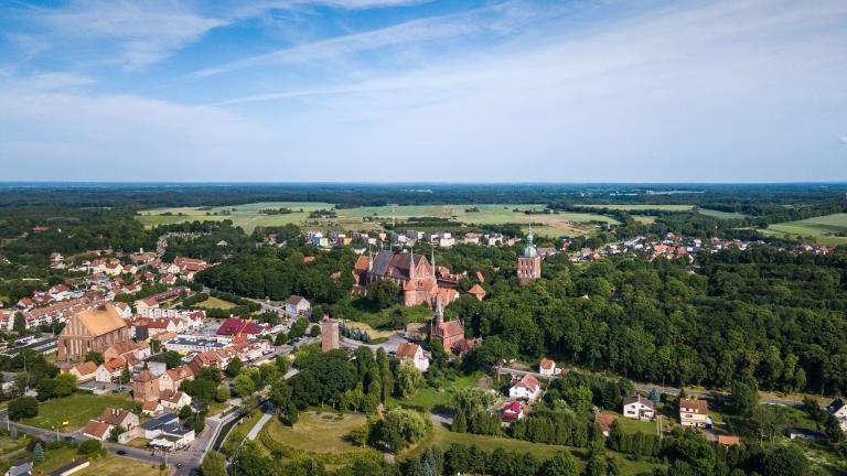 Aerial The Castle of Frombork in Poland, summer timeshutterstock_1108860809.jpg