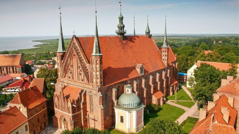 Frombork Cathedral, place where Nicolaus Copernicus was buried. Poland shutterstock_217858813.jpg